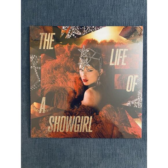 FULL SET Vinyl The Life Of A Showgirl Gold Blue Pearl Red Taylor Swift Limited - Picture 7 of 9